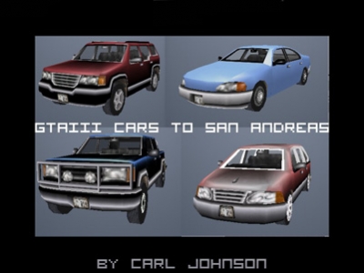 GTAIII Cars to San Andreas
